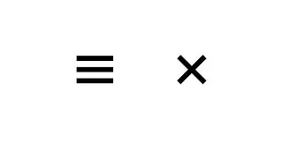 Animated Transforming Hamburger Icons