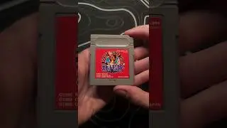 Pokemon Red Teardown, Clean and Startup #gameboy #nintendo #pokemonred #pokemonblue #shorts