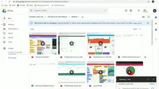 How to upload and share videos on google drive?
