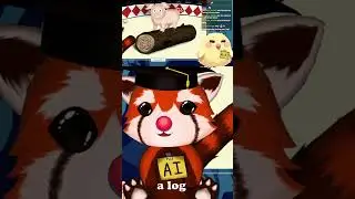 😂 My Drawing Analyzed and Roasted by AI Panda #joke #humour #ai #vtuber