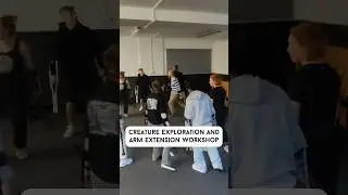 Creature exploration and arm extensions acting workshop! 🦍👏 Visit reelscene.co.uk.