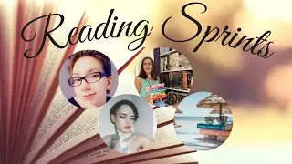 reading sprints with friends! ft. tiffany, leane, and storm