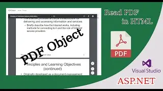 C# ASP.NET - How to view PDF in HTML using PDFObject Library