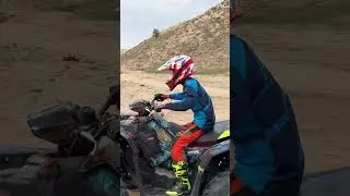 Косозен . Мальчик 12 лет на Polaris scrambler 1000