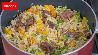 Cajun Beef and Rice Recipe | How to Cook Rice and Beef | Infoods