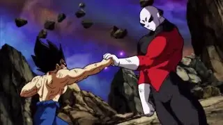 Jiren Eliminates Vegeta From The Battle (English Sub)