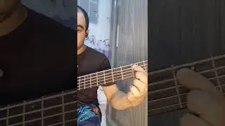 Frase simples em Sol maior usando a pentatonica, partindo do Ré