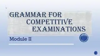 Grammar For Competitive Examination Part IV - Dr. Jayashri Teli