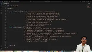 Quiz System using C language