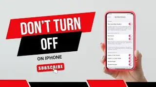How To Stop iPhone From Turning Off