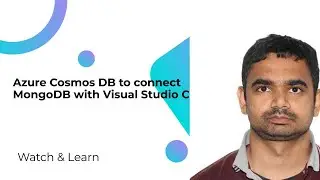 Azure Cosmos DB to connect MongoDB with  Visual Studio Code
