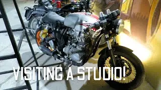 VISITING A TV PRODUCTION SET IN INDIA! (Powerdrift) + Crazy driving in the roads