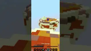 He tried ESCAPING | FIREBALL FIGHT #minecraft