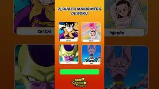 QUIZ DRAGON BALL | Nível Médio #Quizdragonball