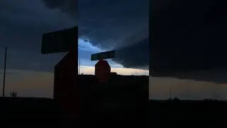 MAGNIFICENT SUPERCELL STRUCTURE SPOTTED IN EASTERN MONTANA