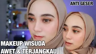 MAKEUP WISUDA ONLINE PEMULA DRUGSTORE SEMUA TAHAN SEHARIAN ANTI GESER