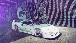 NFS HEAT / FERRARI F40 / CUSTOMIZATION AND GAMEPLAY