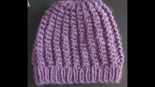 * MUETZE STRICKEN EINFACH UND SCHNELL*
