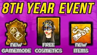 How to get 25 FREE cosmetics in DBD's 8th anniversary event! - Twisted Masquerade 2024 Explained