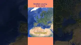 World's smallest country 🤯 #fact #facts #short #shorts