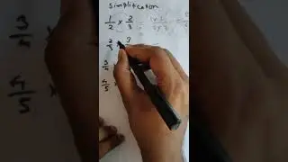Fraction Multiplication #simplification #maths #mathstricks