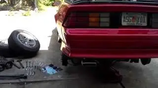 Third Gen Camaro Gas Tank Removal