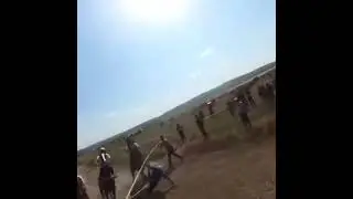 Скачки, лошади, падения.