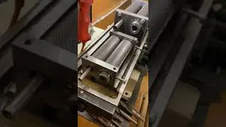 Мельница для солода с шестернями и регулировкой зазора