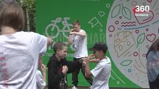 Тренировку по боксу провёл для жителей Балашихи Дмитрий Двали