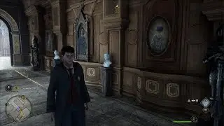 Head statues stare at you
