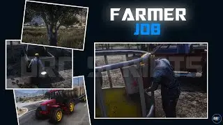 [QB/ESX] FIVEM FARMER JOB SCRIPT | FULL SHOWCASE | ADVANCED | REALISTIC