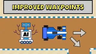 Better waypoints & skill level how to create an AI Bot Race Car Controller in Unity tutorial Part 3