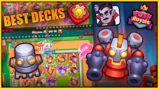 RUSH ROYALE |BEST DECK| ЛУЧШИЕ СБОРКИ С РОБОТОМ PVP