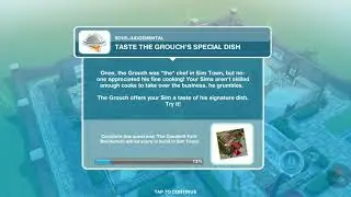 The SIMS FreePlay - Souse Judgemental Quest - Taste the Grounchs Special Dish