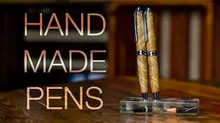 Crazy Grain Turned Wooden Pens