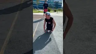 Low rim dunk #basketball #streetball #dunk