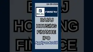 Bajaj Housing Finance IPO Review #shorts #ipo