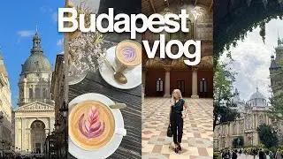 VLOG ✈️ traveling to Budapest, cafes, spring days 🌼 exploring the city, Museum of Fine Arts