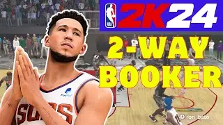 This DEVIN BOOKER build is a CHEAT CODE in NBA 2K24!