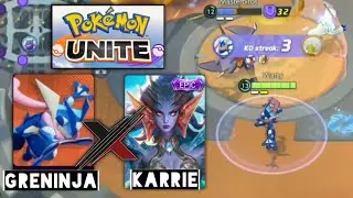 KARRIE is GRENINJA in POKEMON UNITE