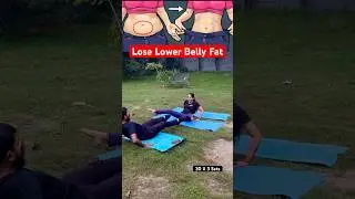 Lose Lower belly together at Home / Flat Tummy / Home Workout for belly fat / #ytshorts