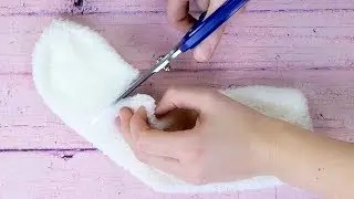 Режем пополам 4 носка. От результата глаз не оторвать!