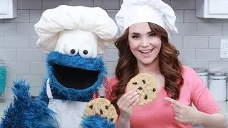 CHOCOLATE CHIP COOKIES w/ COOKIE MONSTER! - NERDY NUMMIES