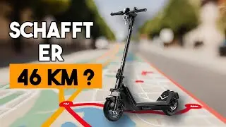 NIU KQi 300P | Reichweitentest | E-Scooter 🛴 mit Straßenzulassung Federung u. Blinker