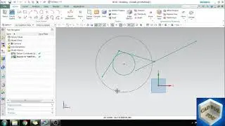 Unigraphics NX  Sketch Tutorial 2  Geometric Constraints & Reattach