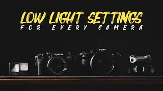 The ONLY LOW LIGHT VIDEO Settings TUTORIAL You Need to Watch! // 