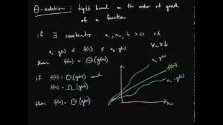 Big Theta Notation