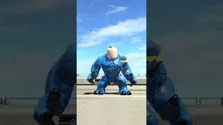 A-Bomb Transforms into The Blob - LEGO Marvel Super Heroes