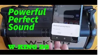 W-King 50w BlueTooth Speaker Review
