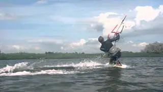 Kiteskim light wind summer 2012
